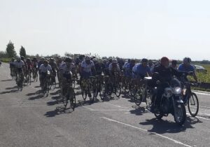 دومین مرحله لیگ دوچرخه‌سواری استان‌های شمالی در فریدونکنار