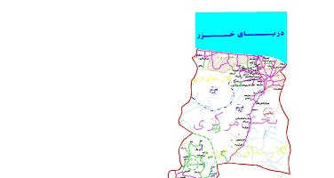 نقشه با کیفیت چالوس