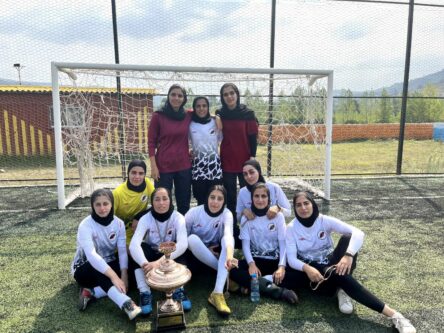 فرابرتر فریدونکنار مقام سوم مینی فوتبال محلات جام ایرانیان
