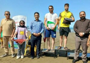 فریدونکنار قهرمان مسابقات شنا آزاد مازندران شد