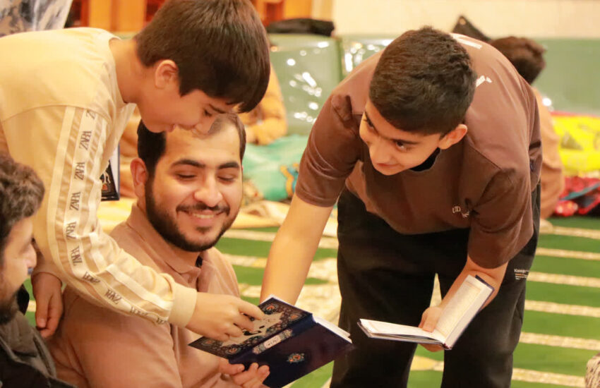 اعتکاف دانش‌آموزی فریدونکنار – دی ماه ۱۴۰۴