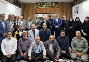 دیدار فرماندار و مدیران دستگاه‌های اجرایی فریدونکنار با امام جمعه شهرستان
