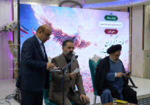 اجتماع خیرین پشتیبان جنگ تحمیلی در بندپی غربی